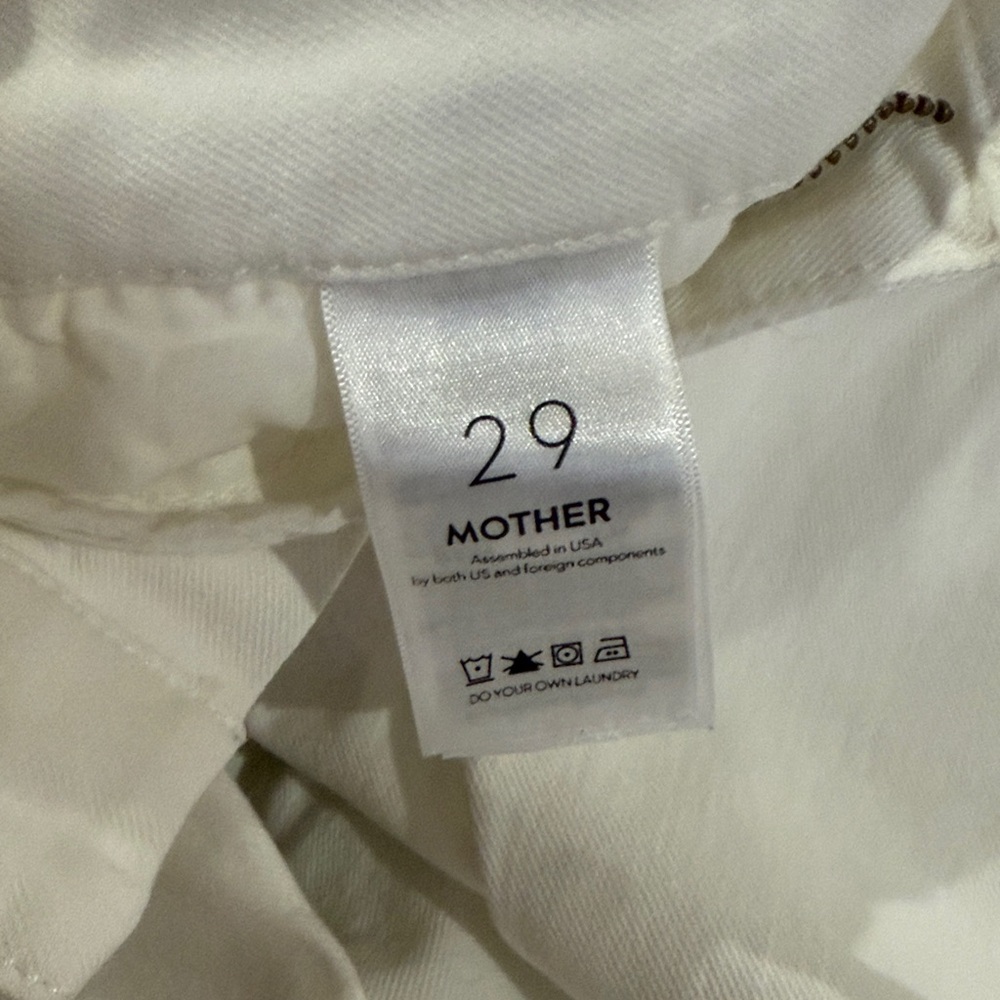🖤🤍MOTHER Bundle, Black and White Jeans, The Looker, Gorgeous! Size 29 run small - Picture 5 of 10